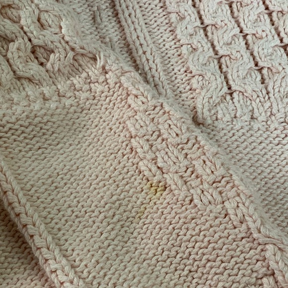 Cotton Irish Cable Knit Sweater by Carraig Donn Women’s size small - Picture 11 of 11